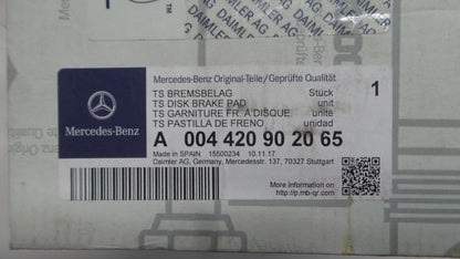 Original MERCEDES-BENZ C219 W220 W211 R171 R230 Bremsbeläge vorne A004420902065