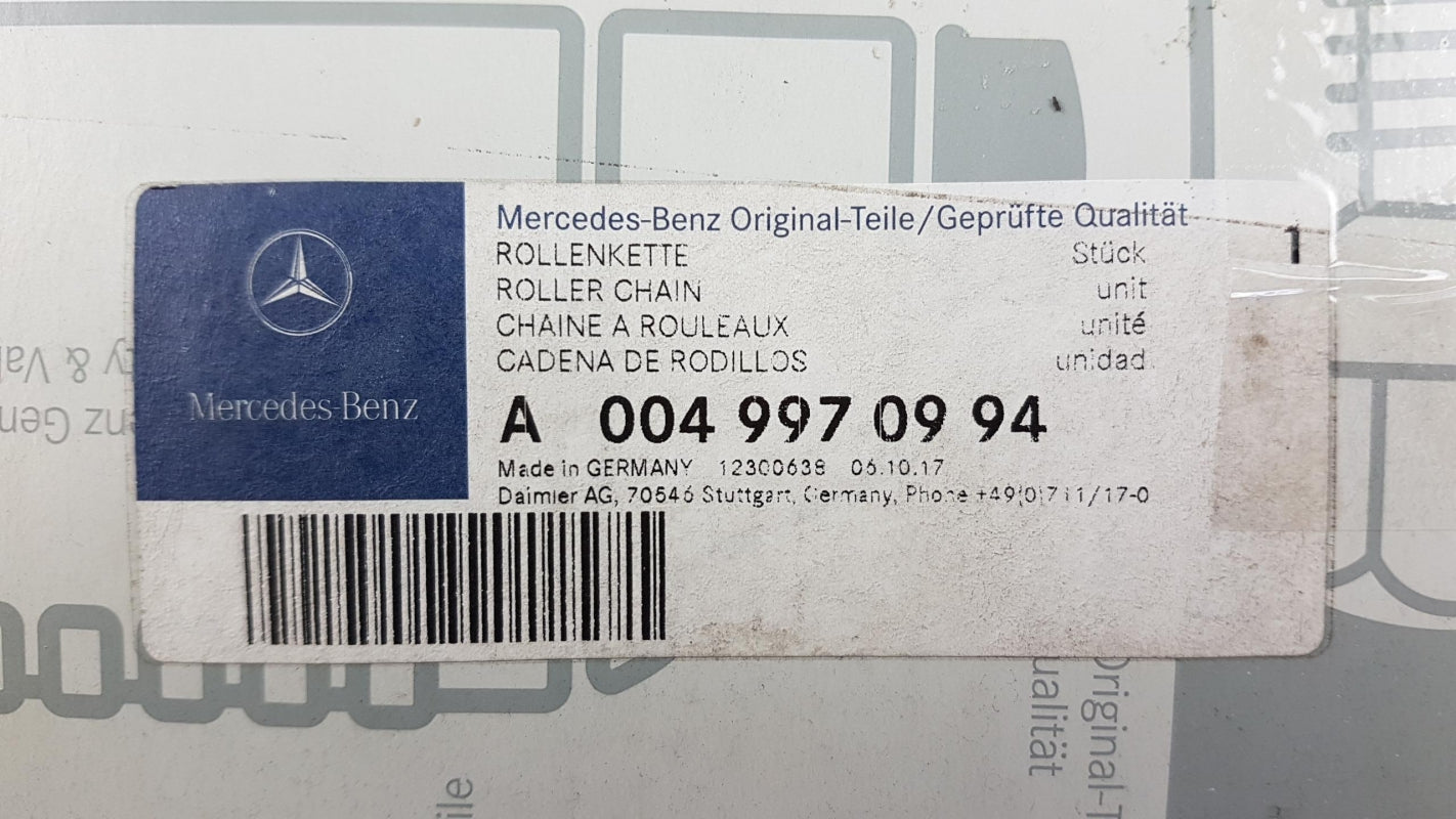 Original MERCEDES-BENZ W163 W211 W220 W463 Steuerkette A0049970994