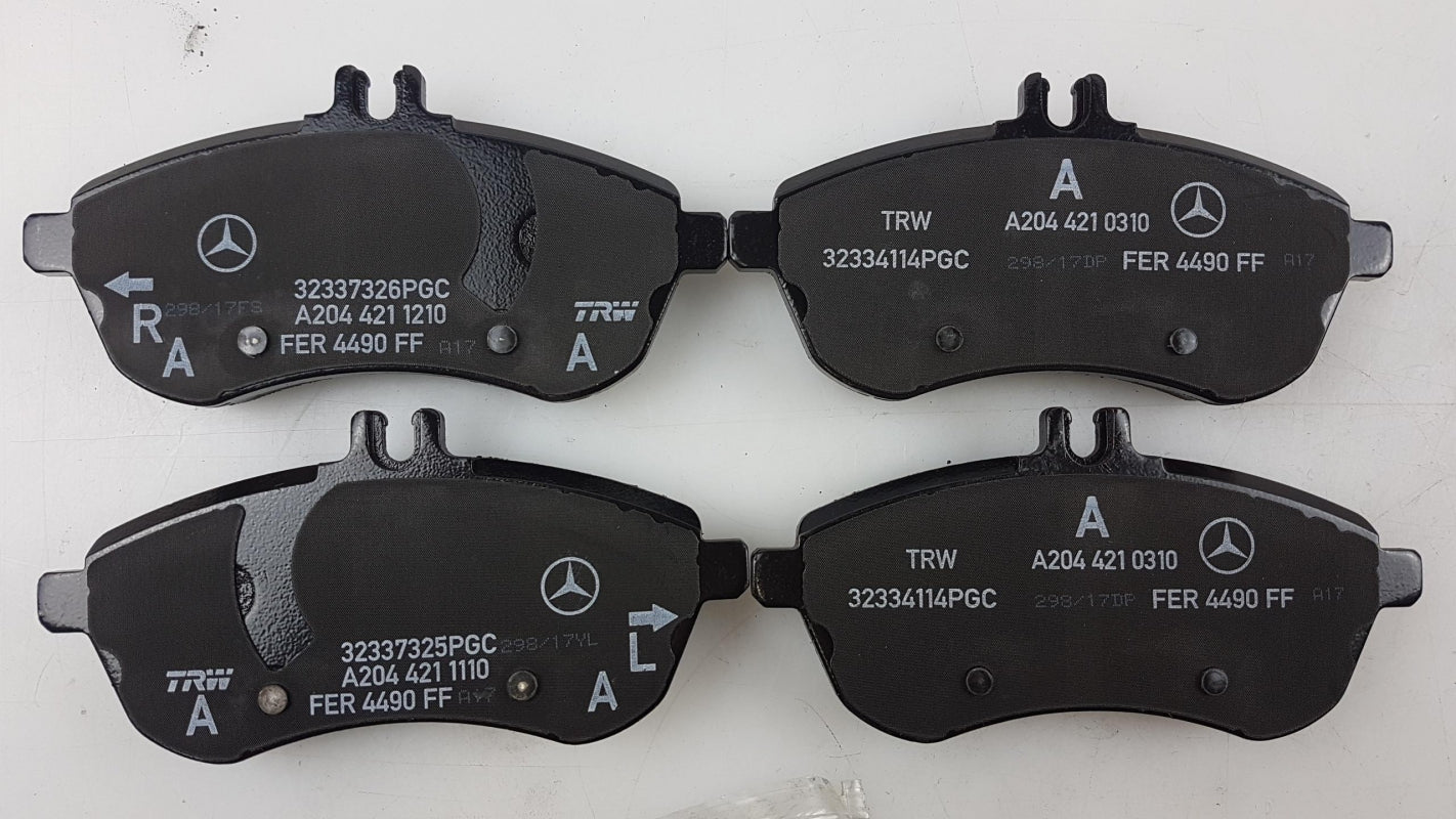 Original MERCEDES-BENZ E-klasse W212 V212 S212 Bremsbeläge vorne A0074201620