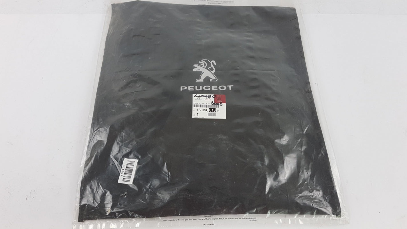 Original PEUGEOT 2008 rear window sunshade 1609601380 