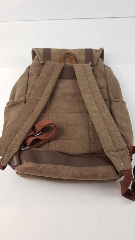 Original MERCEDES-BENZ Rucksack Vintage Braun Größe: 44 x 28 x 13 cm B66045014