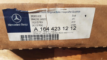 Original MERCEDES-BENZ ML W164 R-klasse W251 Bremsscheibe 1st hinten A1644231212