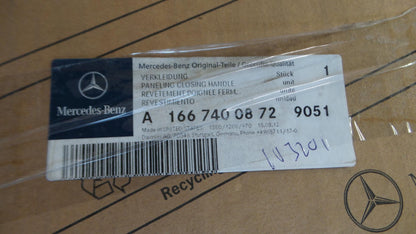 Original MERCEDES-BENZ GL X166 Heckklappe Verkleidung schwarz A16674008729051