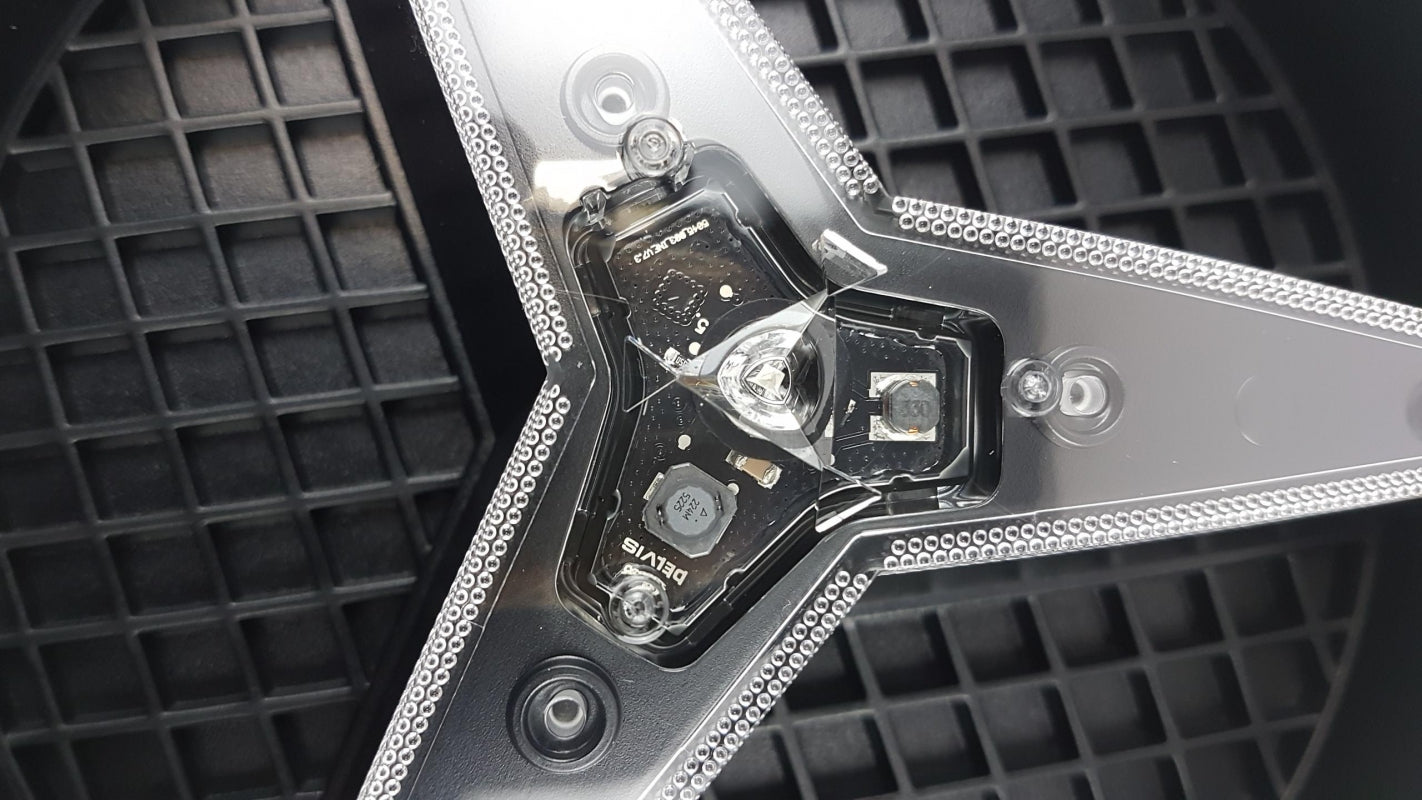 Original MERCEDES-BENZ X166 W205 C217 Emblem Stern LED Beleuchtet A166817031664