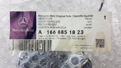 Original OE MERCEDES-BENZ Stoßstange Abschlepphaken Abdeckung A1668851823