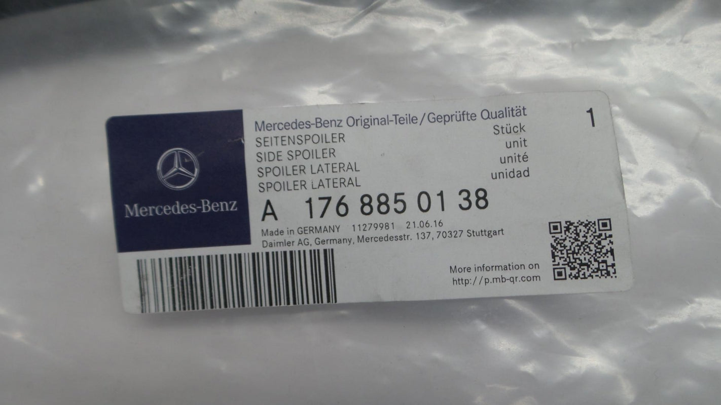 Original OE MERCEDES-BENZ Stoßfängerabdeckung A1768850138