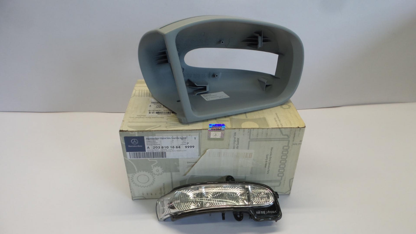 Original MERCEDES-BENZ W211 Außenspiegel Abdeckung grund rechts A20381016649999