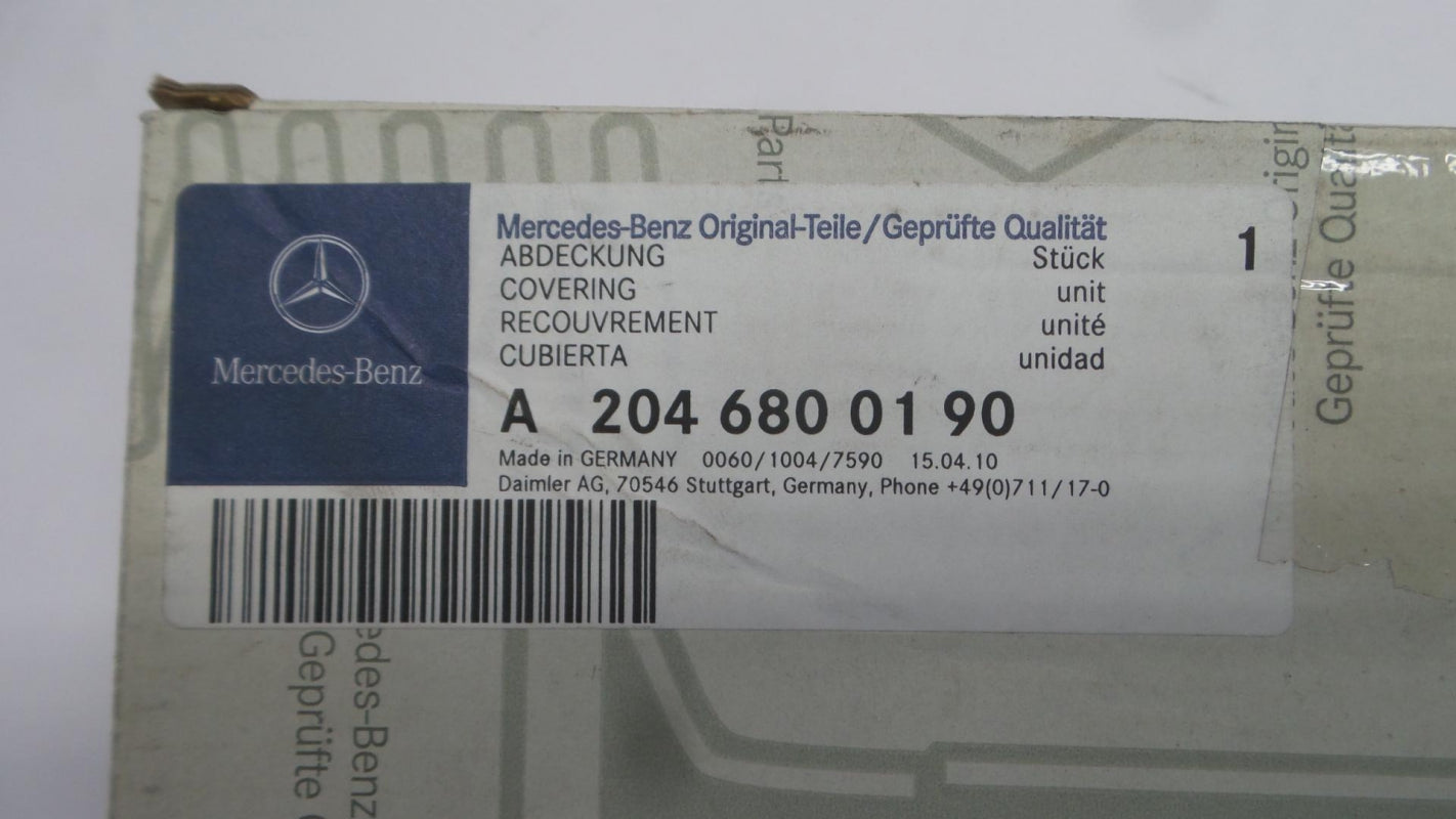 Original OE MERCEDES-BENZ Mittelkonsole Teil A2046800190