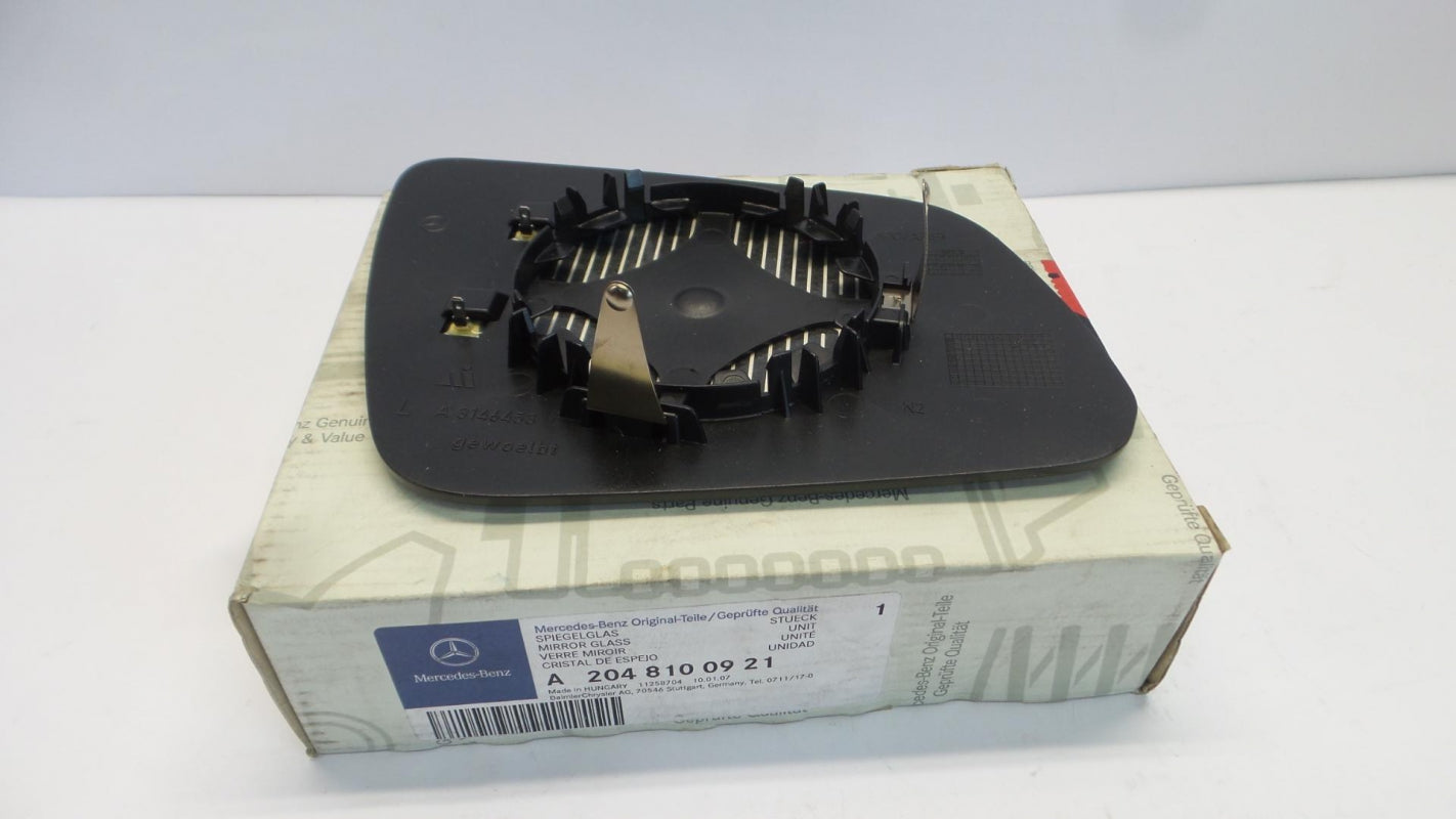 Original MERCEDES-BENZ W204 Außenspiegelglas links A2048100921