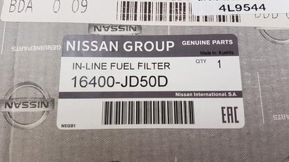 Original OE NISSAN Kraftstofffilter 16400JD50D
