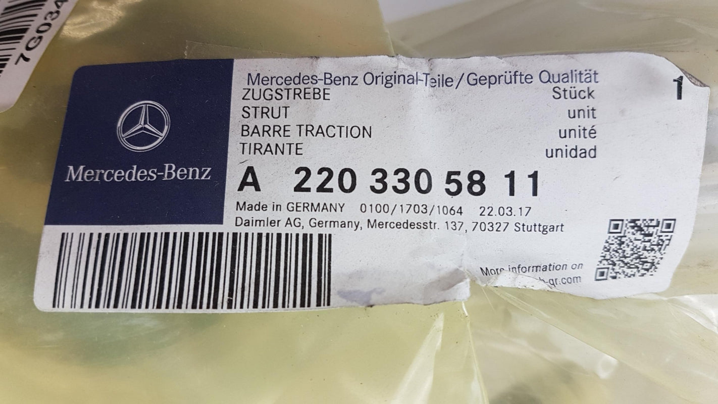 Original MERCEDES-BENZ CL C215 S-klasse W220 Querlenker vorne rechts A2203305811