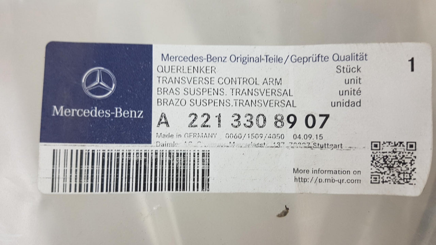 Original MERCEDES-BENZ W221 C216 Querlenker oben vorne links A2213308907