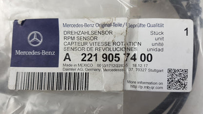 Original OE MERCEDES-BENZ Raddrehzahl Sensor A2219057400