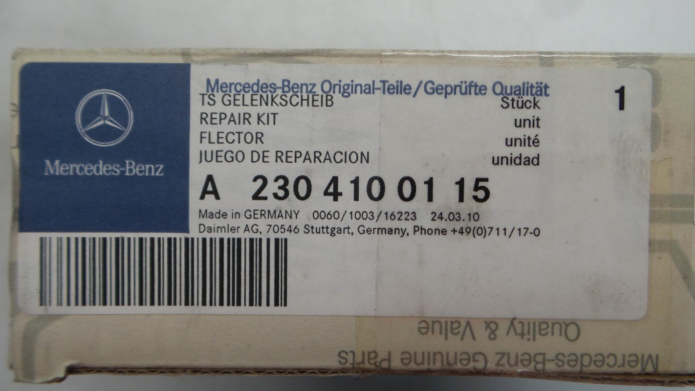 Original MERCEDES-BENZ W203 W210 W220 R230 Kardanwelle Gelenk vorne A2304100115