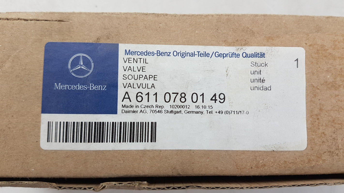 Original MERCEDES-BENZ W163 W210 W168 Kraftstoff Druckregelventil A6110780149