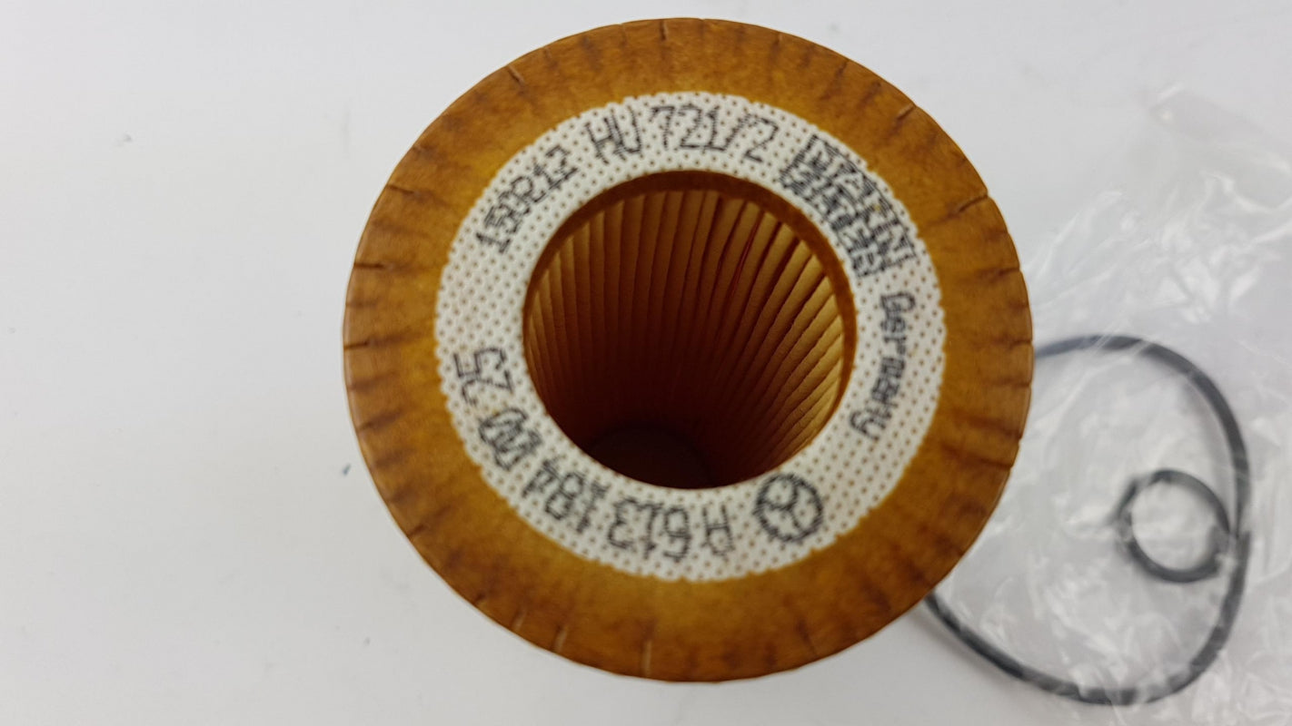 Original MERCEDES-BENZ W203 W210 W211 W220 Ölfilter Filtereinsatz A6131800009
