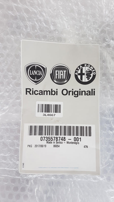 Original FIAT 500L 2012- Spoiler Heckstoßstange 735578748