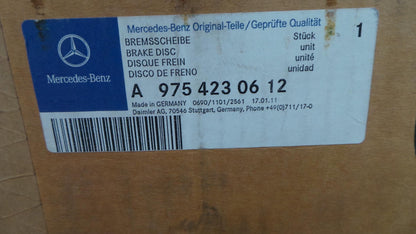 Original MERCEDES-BENZ Atego Bremsscheibe (1 stück) hinten A9754230612