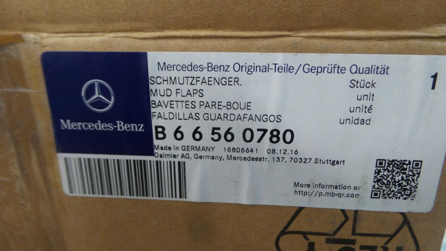 Original OE MERCEDES-BENZ Schmutzfänger B66560780