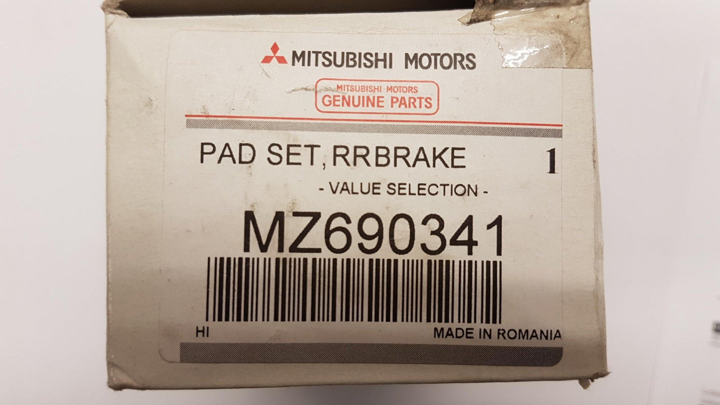 Original MITSUBISHI Eclipse Galant Sigma Bremsbeläge Hinten MZ690341