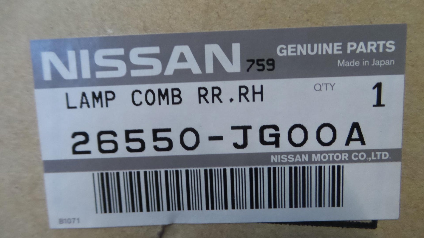 Original NISSAN X-Trail (T31) 2007-2015 Heckleuchte rechts 26550JG00A