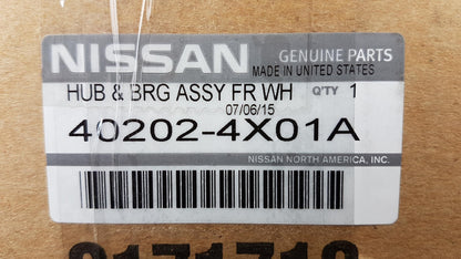 Original OE NISSAN Radnabe 402024X01A