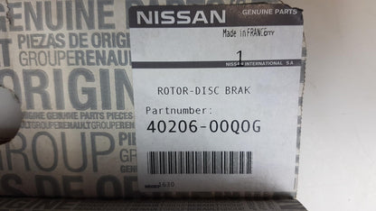 Original NISSAN NV400 Bremsscheibe (1 stück) vorne 4020600Q0G