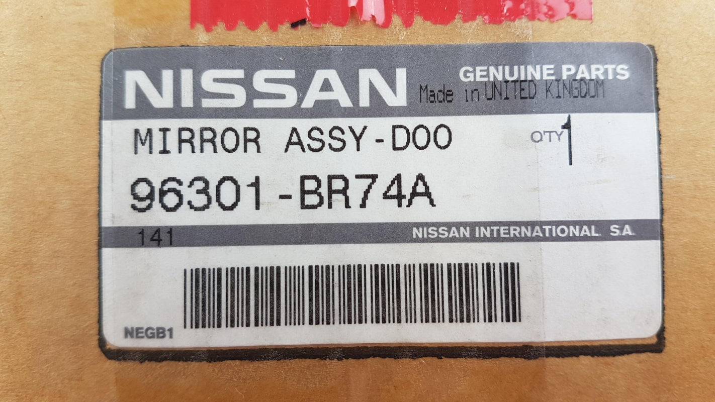 Original NISSAN Qashqai J10 Qasqai+2 Außenspiegel ohne Kappe rechts 96301BR74A