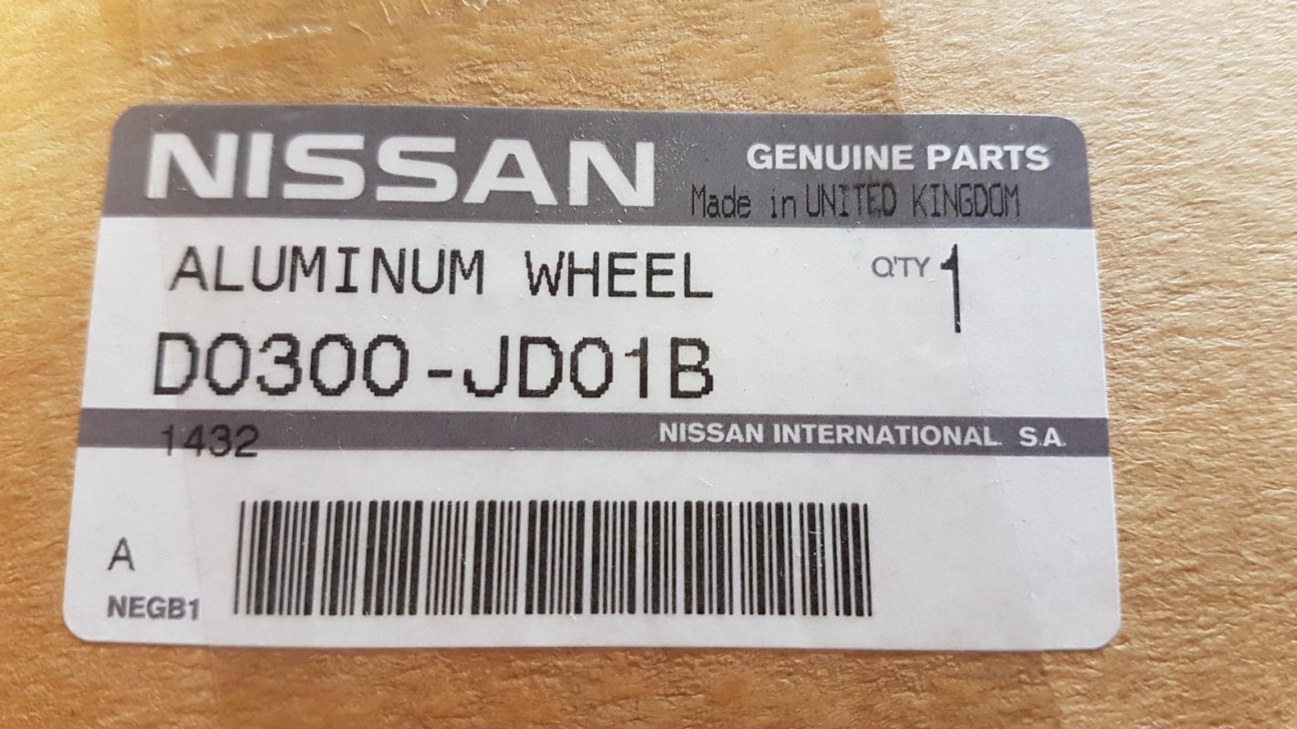 Original NISSAN Qashqai (J10) '06-'13 Alufelge 6.5JX16" ET40 D0300JD01B
