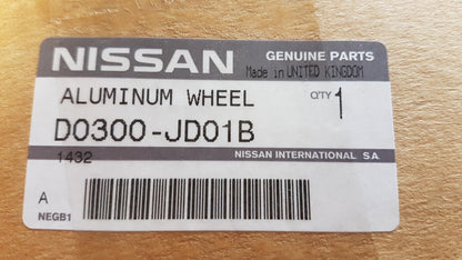 Original NISSAN Qashqai (J10) '06-'13 Alufelge 6.5JX16" ET40 D0300JD01B