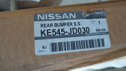 Original NISSAN Qashqai J10 '06-'10 Stylingelement hinten Edelstahl KE545JD030