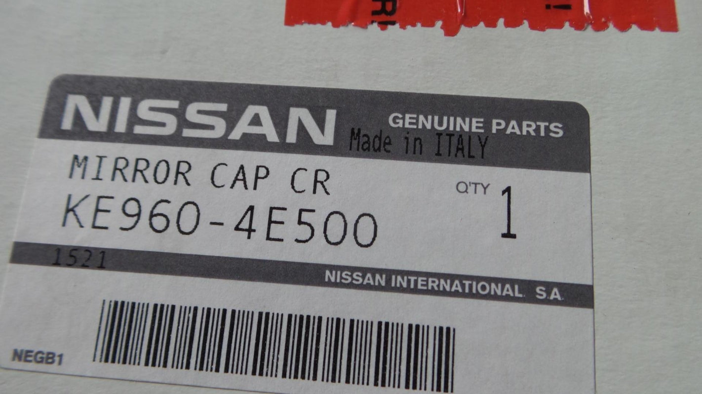Original NISSAN Qashqai J11 X-Trail Außenspiegellkappen 2-stück chrom KE9604E500