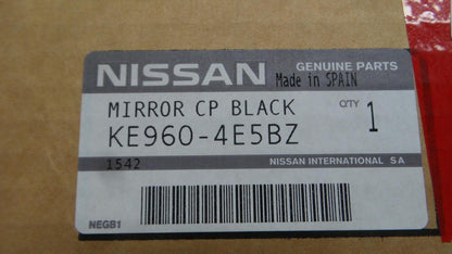 Original NISSAN Qashqai (J11) '14- Außenspiegelkappen 2-stück schwarz KE9604E5BZ