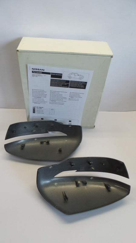 Original NISSAN Juke '14- Außenspiegelkappen 2-stück grau L+R KE960BV030GR