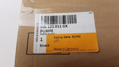 Original OE Volkswagen Wasserpumpe 03L121011GX