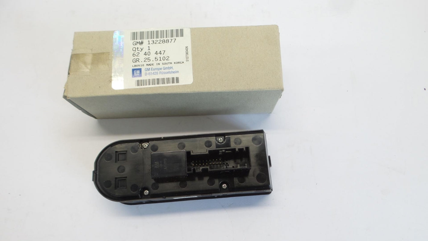Original OPEL Astra-H Fensterheber & Spiegel Kombischalter vorne links 13228877