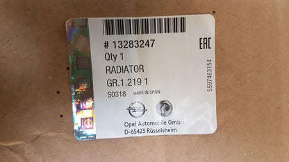 Original OPEL Meriva-B Motor Wasserkühler 13283247