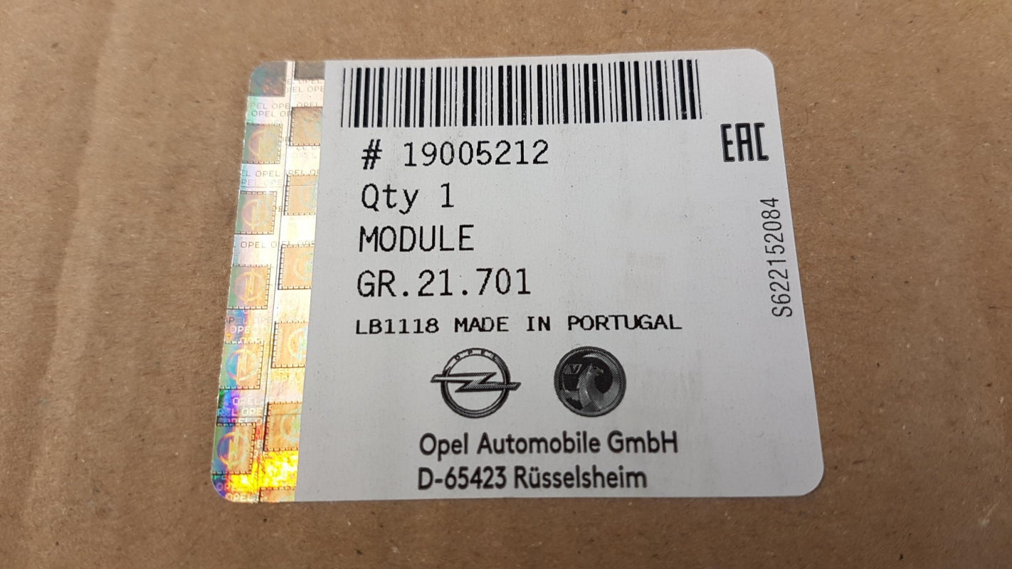 Original OPEL Astra-G Corsa-C Meriva-A Zafira-A/B Zündspule 1.4/1.6 16V 19005212
