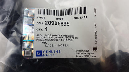 Original OPEL Antara CHEVROLET Captiva Gaspedal 20905699