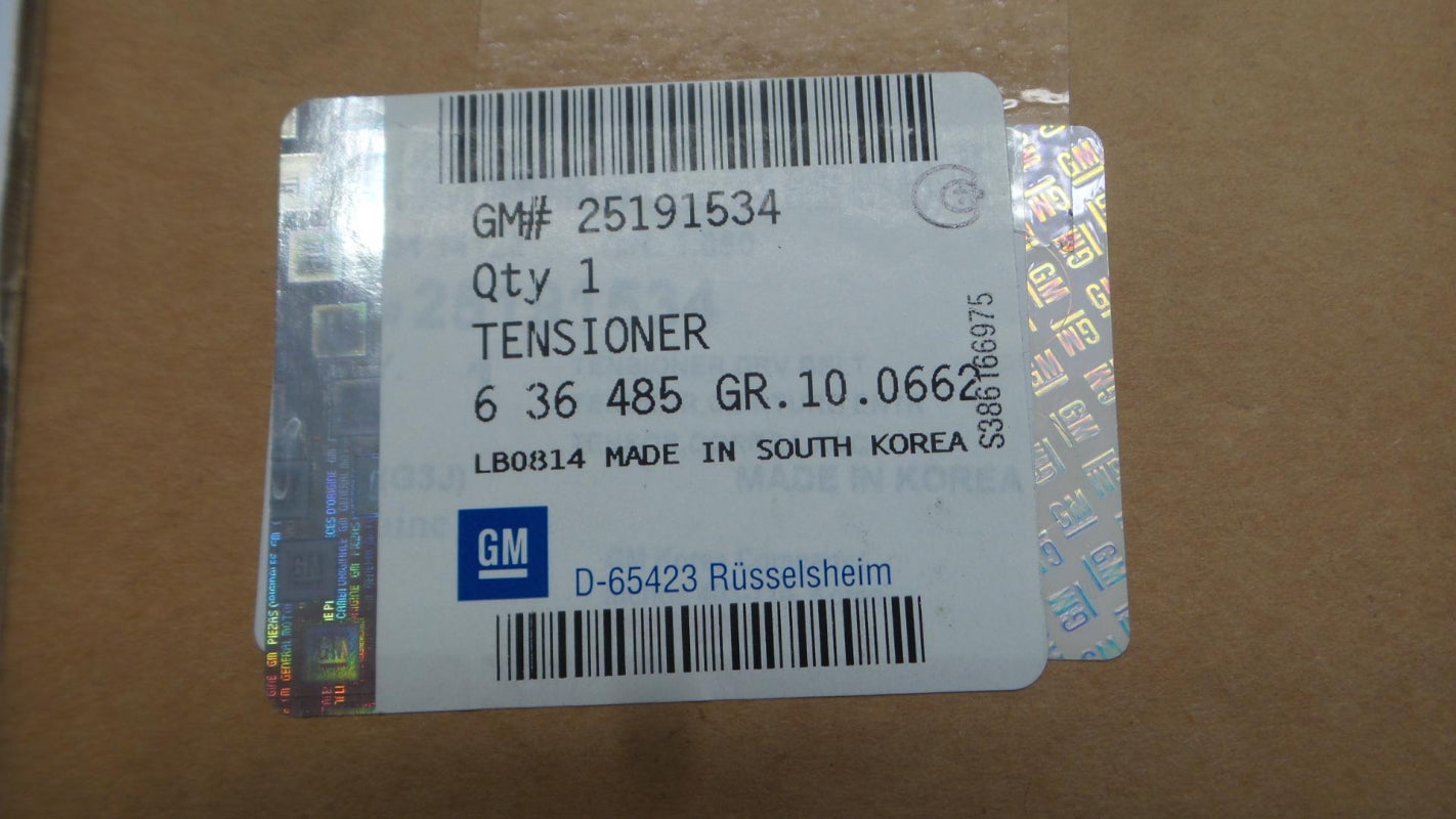 Original OPEL Astra-J Mokka Corsa-E 1.6/1.8i Riemenspanner Spannrolle 25191534