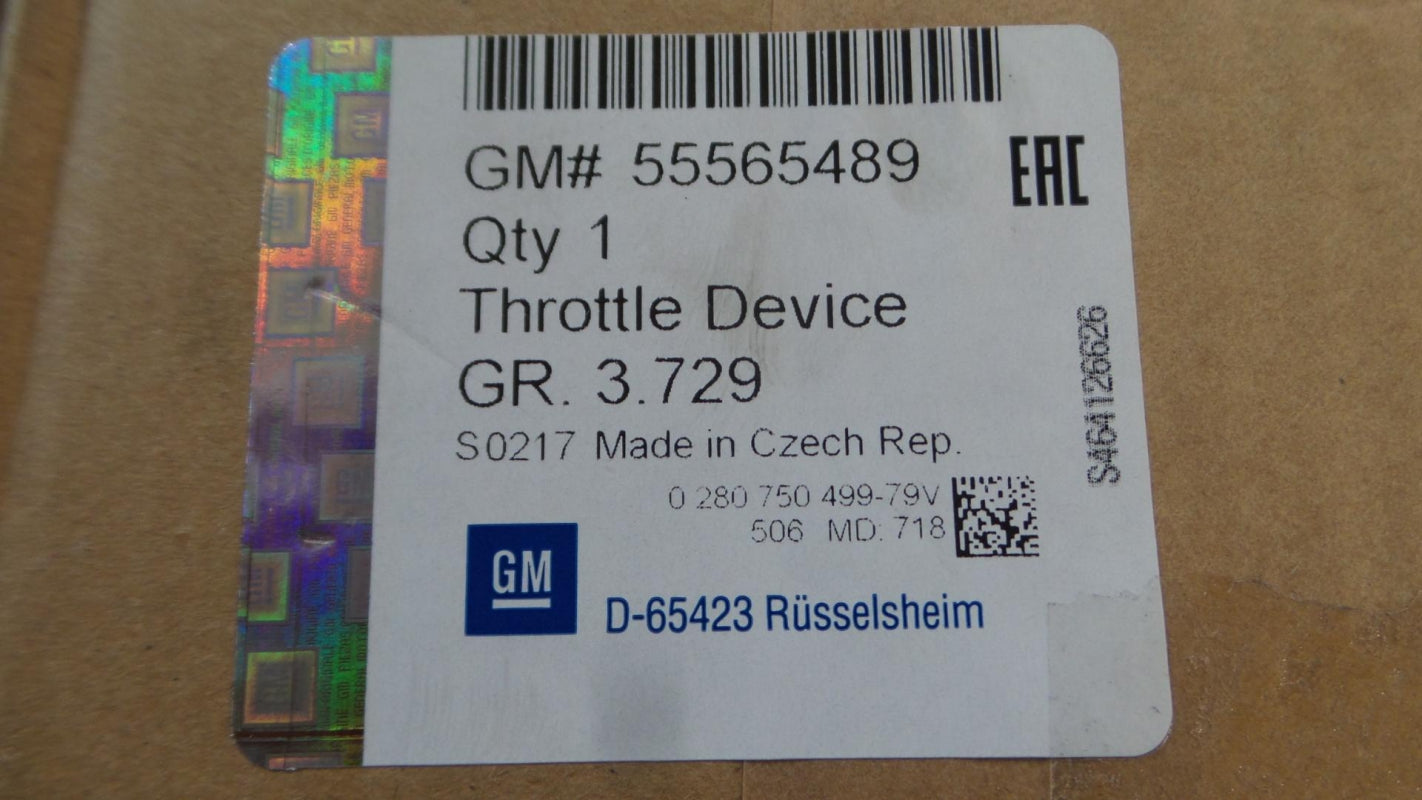 Original OPEL Astra-J Corsa-E Mokka Insignia 1.4L Drosselklappenstutzen 55565489