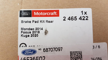 Original OE FORD Bremsbeläge 2465422