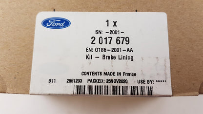 Original FORD KA CDU 2016 > Bremsbeläge vorne 2017679