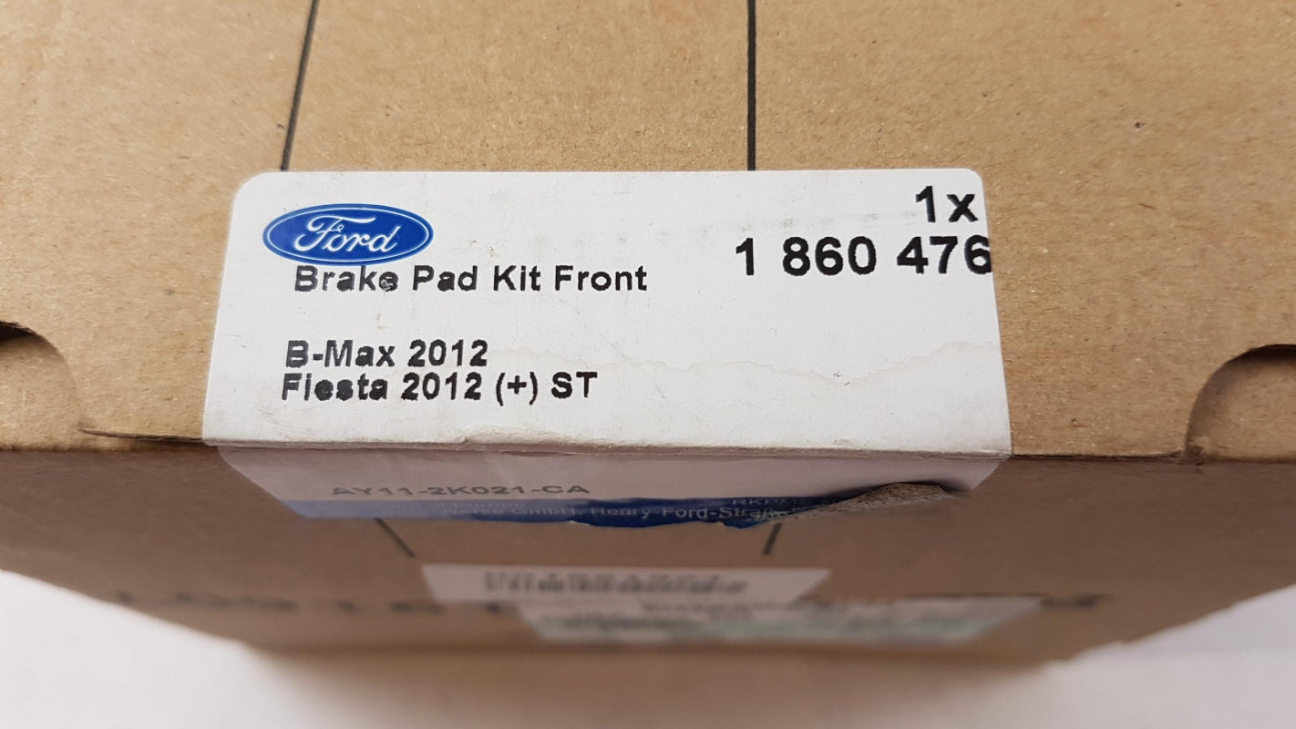 Original FORD B-Max Fiesta Transit Tourneo Courier Bremsbeläge vorne 1860476