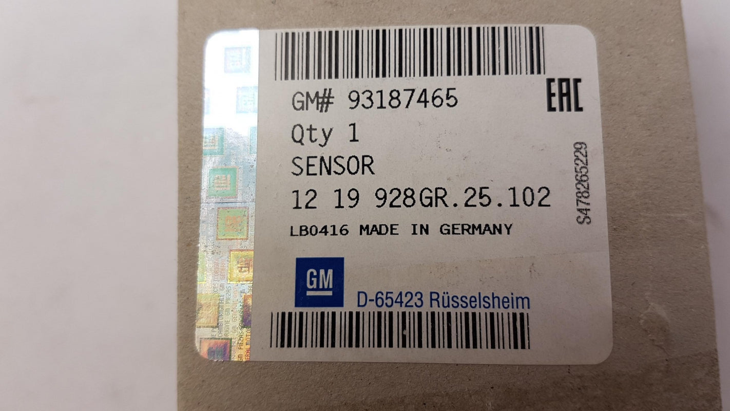 Original OE OPEL Xenonlampe Leuchtweitenregulierungssensor 93187465