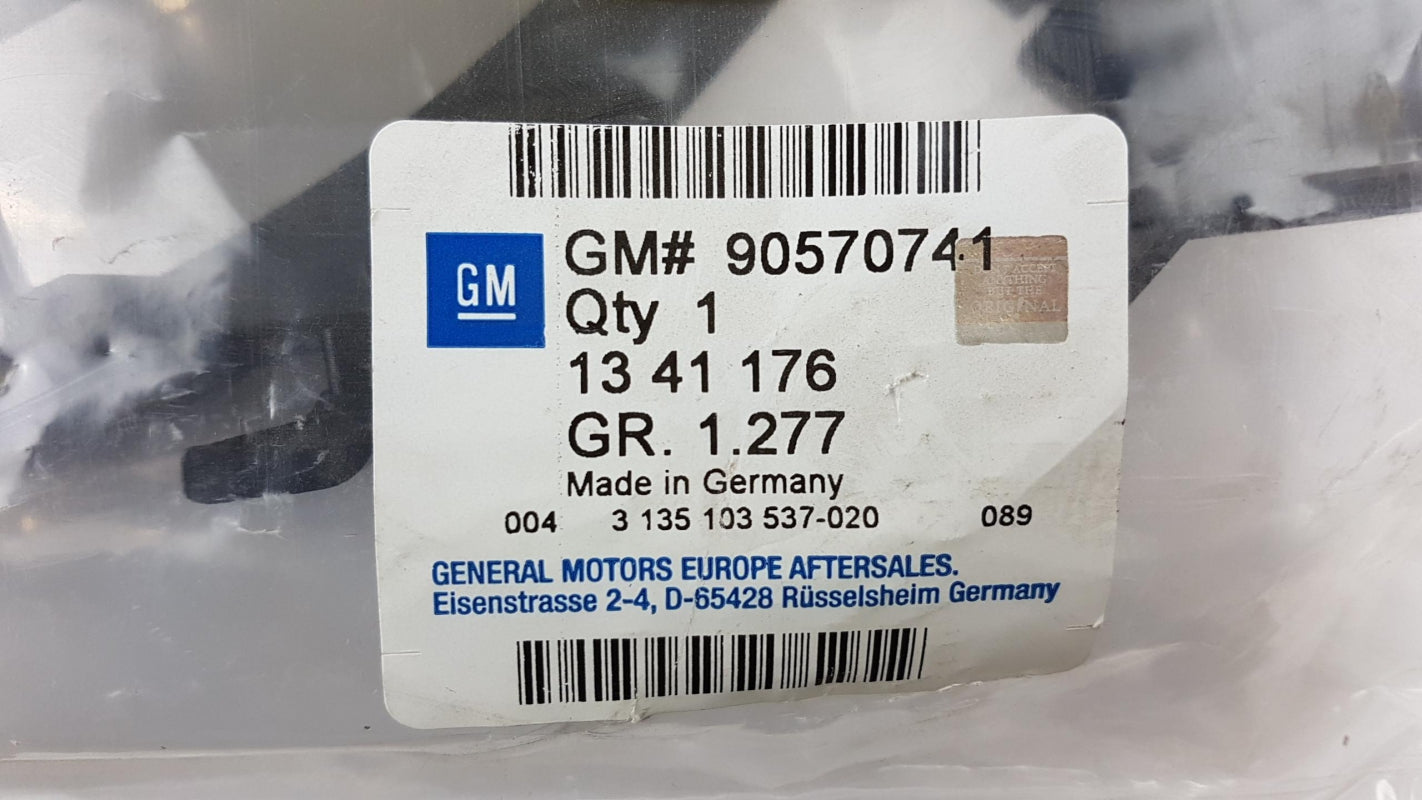 Original OPEL Astra-G Zafira-A Kühler Lufttrichter Lüfterzarge 90570741