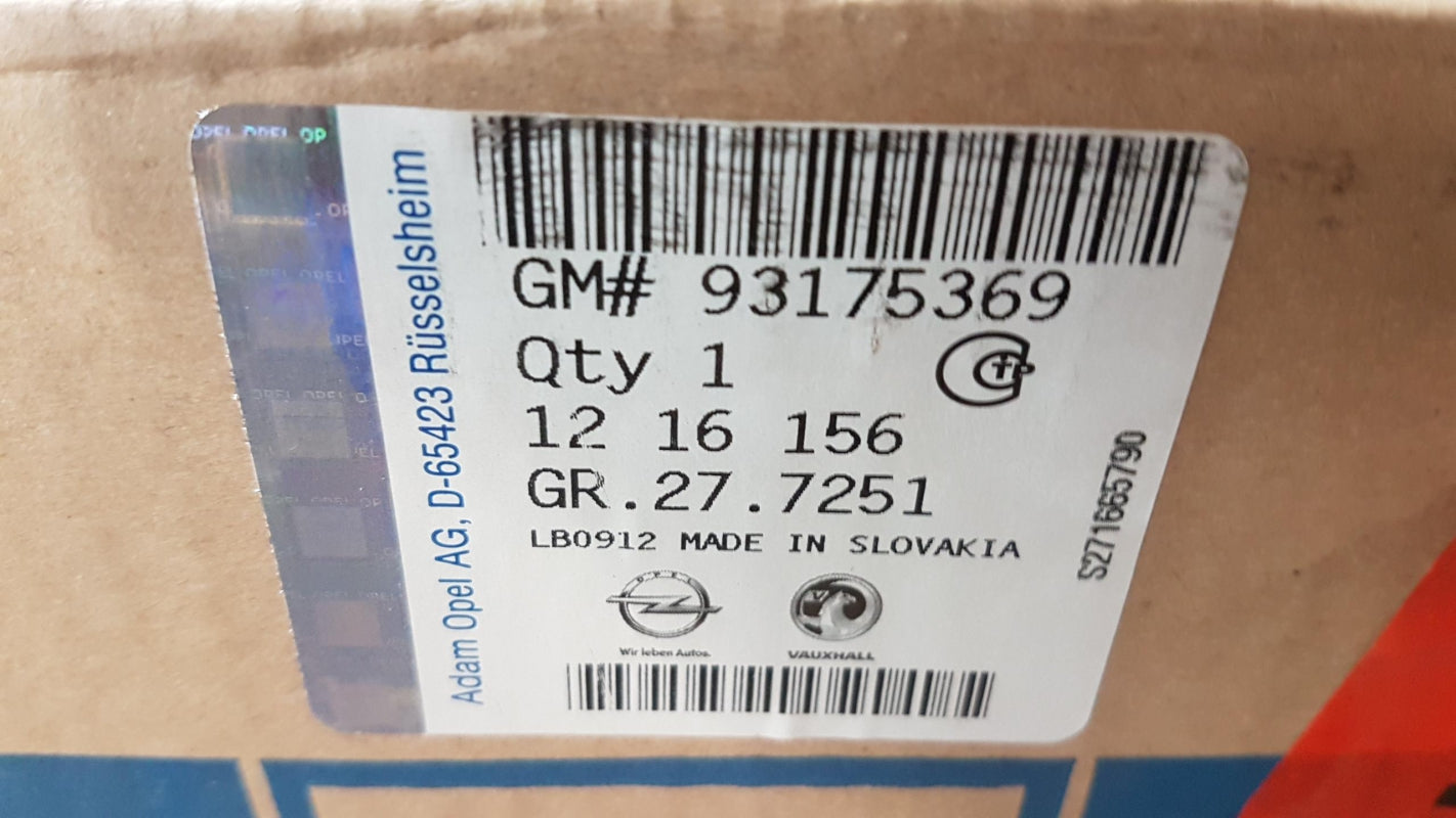 Original OPEL Astra-G Hauptscheinwerfer Frontlicht rechts 93175369