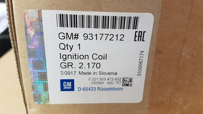 Original OPEL Agila-A Astra-G/H Corsa-C/D Meriva-A Zafira-A Zündspule 93177212