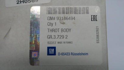 Original OPEL Astra-H Vectra-C Zafira-B Signum Drosselklappe 1.9 CDTI 93186494