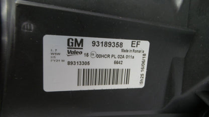 Original OPEL Corsa-D (S07) Scheinwerfer Halogen Rechts 93189358
